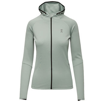 Bluza z kapturem i kominiarką damska ON RUNNING CLIMATE ZIP HOODIE