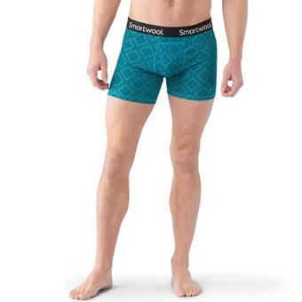 Bokserki wełniane męskie SMARTWOOL MERINO PRINT BOXER BRIEF