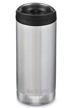 Butelka termiczna ze stali KLEAN KANTEEN INSULATED TKWIDE Café Cap Brushed Stainless | 355 ml - 592 ml