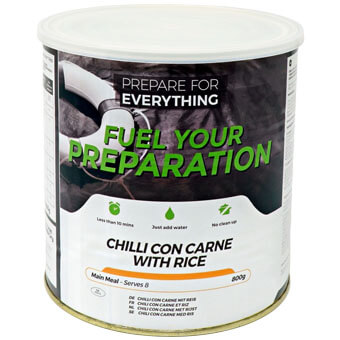 Chili con carne z ryżem FUEL YOUR PREPARATION, 6 porcji