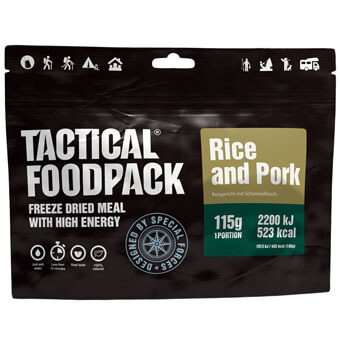 Danie z ryżem i wieprzowiną TACTICAL FOODPACK