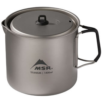 Garnek tytanowy turystyczny MSR TITAN KETTLE 1,4L