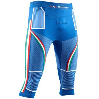 Getry męskie do łydki X-BIONIC ENERGY ACCUMULATOR 4.0 PANTS 3/4 PATRIOT WŁOCHY