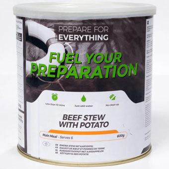 Gulasz wołowy z ziemniakami FUEL YOUR PREPARATION, 6 porcji