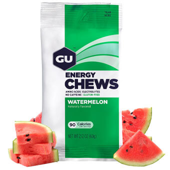 Gumy energetyczne GU ENERGY CHEWS Watermelon