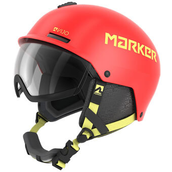 Kask narciarski dziecięcy MARKER VIJO z szybą cat.0