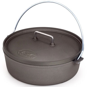 Kociołek holenderski aluminiowy GSI OUTDOORS 10" HARD ANODIZED DUTCH OVEN