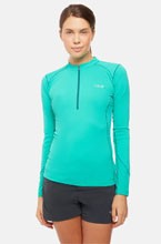 Koszulka RAB WOMEN'S SONIC LS ZIP