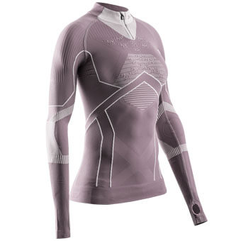 Koszulka damska z półgolfem X-BIONIC ENERGY ACCUMULATOR LIGHT SHIRT 1/2 ZIP