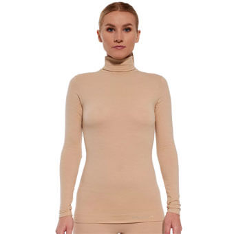 Koszulka wełniana damska BRUBECK COMFORT MERINO