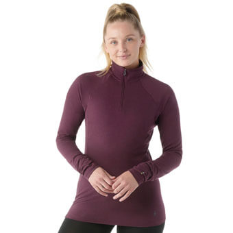 Koszulka wełniana damska SMARTWOOL CLASSIC ALL-SEASON MERINO 1/4 ZIP