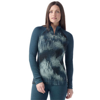 Koszulka wełniana damska SMARTWOOL CLASSIC THERMAL MERINO 1/4 ZIP