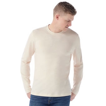 Koszulka wełniana męska SMARTWOOL PERFECT CREW LONG SLEEVE TEE