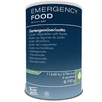 Ogrodowe risotto warzywne TREK'N EAT EMERGENCY FOOD | 6 porcji