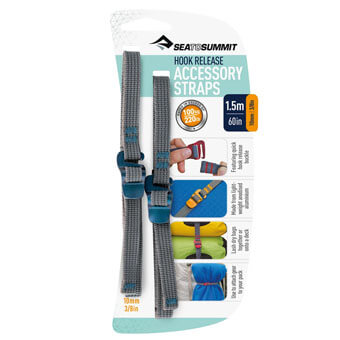 Pasy z hakami SEA TO SUMMIT ACCESSORY STRAPS WITH HOOK RELEASE | 1.5m - 10mm