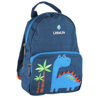 Plecak dla dzieci ze smyczą LITTLELIFE FRIENDLY FACES TODDLER BACKPACK 2L | Dinosaur