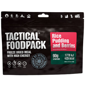 Pudding ryżowy z malinami TACTICAL FOODPACK