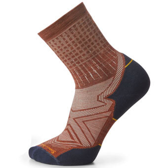 Skarpety do biegania SMARTWOOL RUN TARGETED CUSHION PATTERN MID CREW SOCKS