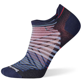 Skarpety do biegania SMARTWOOL RUN ZERO CUSHION LOW ANKLE PATTERN SOCKS