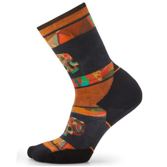 Skarpety do biegania SMARTWOOL W'S ATHLETE EDITION RUN DEF LYFE PRINT CREW SOCKS