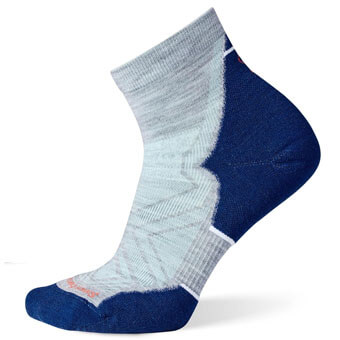 Skarpety do biegania damskie z wełny SMARTWOOL RUN ANKLE SOCKS | Targeted Cushion