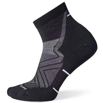 Skarpety do biegania damskie z wełny SMARTWOOL RUN ANKLE SOCKS | Targeted Cushion