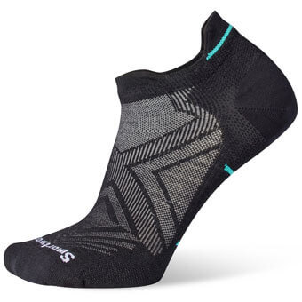 Skarpety do biegania damskie z wełny SMARTWOOL RUN LOW ANKLE SOCKS | Zero Cushion