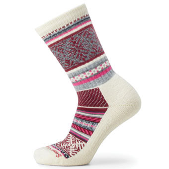 Skarpety miejskie wełniane SMARTWOOL EVERYDAY COZY FAIR ISLE SWEATER CREW SOCKS