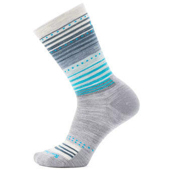 Skarpety miejskie wełniane SMARTWOOL EVERYDAY STITCH STRIPE CREW SOCKS Zero Cushion