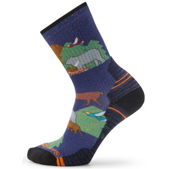 Skarpety trekkingowe SMARTWOOL W'S HIKE LIGHT CUSHION MANUAL FOR ALL PRINT CREW SOCKS