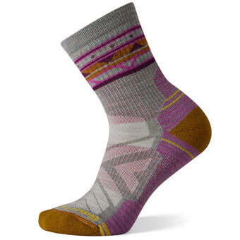 Skarpety trekkingowe damskie SMARTWOOL HIKE ZIG ZAG VALLEY MID SOCKS | Light Cushion