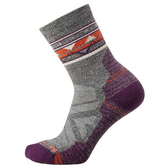 Skarpety trekkingowe damskie SMARTWOOL HIKE ZIG ZAG VALLEY MID SOCKS | Light Cushion