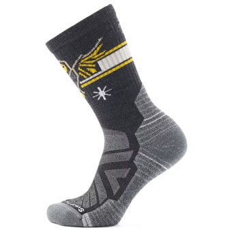 Skarpety trekkingowe wełniane damskie SMARTWOOL HIKE HOO WHO CREW SOCKS | Light Cushion