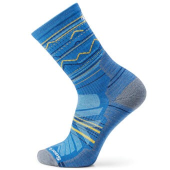 Skarpety turystyczne SMARTWOOL HIKE MOUNTAIN RANGE PATTERN CREW SOCKS | Light Cushion