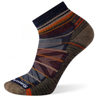 Skarpety turystyczne z wełny SMARTWOOL HIKE PATTERN ANKLE SOCKS | Light Cushion