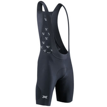 Spodenki rowerowe z szelkami i wkładką X-BIONIC COREFUSION CYCLING BIB SHORTS