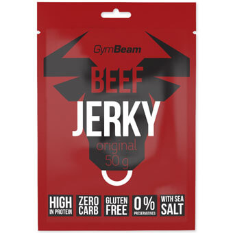Suszona wołowina GYMBEAM BEEF JERKY - Original