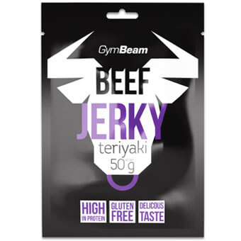 Suszona wołowina GYMBEAM BEEF JERKY - Teriyaki
