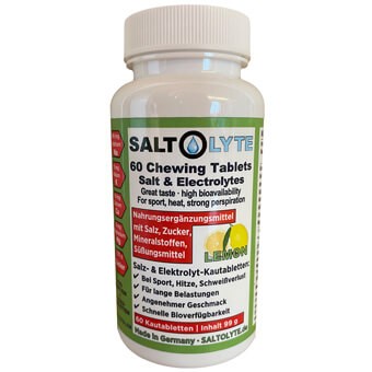 Tabletki do ssania SALTOLYTE CHEWING TABLETS - cytryna, 60 szt.