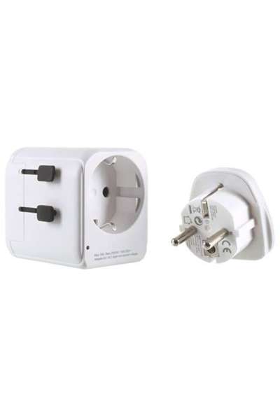 Adapter podróżny z USB LIFEVENTURE UK WORLD TRAVEL ADAPTOR