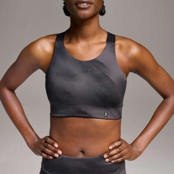 Biustonosz sportowy ON RUNNING PERFORMANCE GRAPHIC BRA