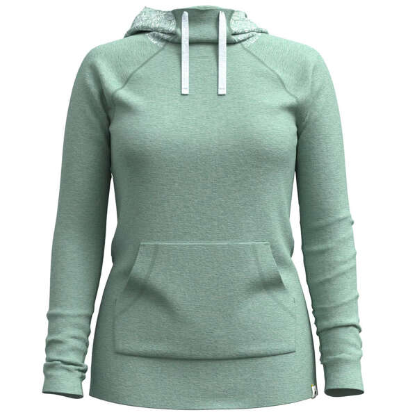 Bluza wełniana damska z kapturem SMARTWOOL THERMAL DRAPE NECK HOODIE