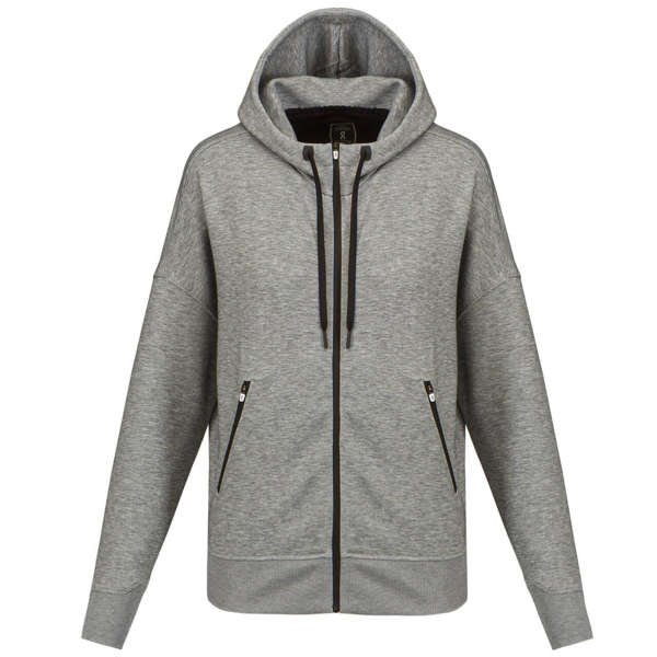 Bluza z kapturem damska ON RUNNING ZIPPED HOODIE