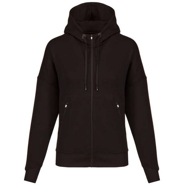 Bluza z kapturem damska ON RUNNING ZIPPED HOODIE