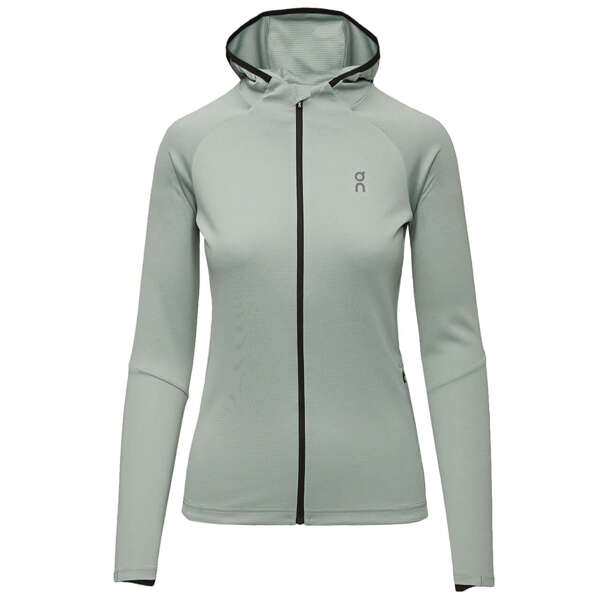 Bluza z kapturem i kominiarką damska ON RUNNING CLIMATE ZIP HOODIE