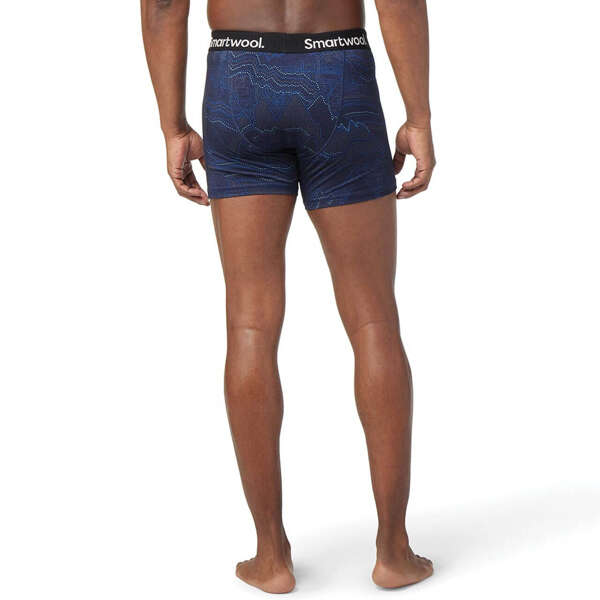 Bokserki wełniane męskie SMARTWOOL MERINO PRINT BOXER BRIEF