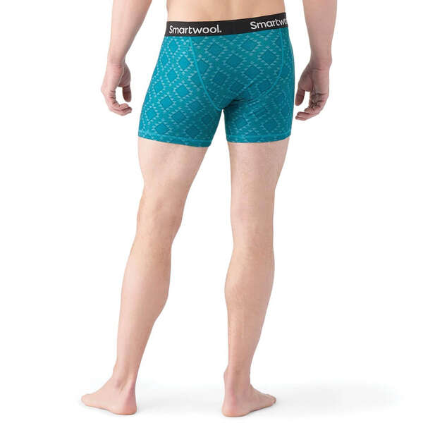 Bokserki wełniane męskie SMARTWOOL MERINO PRINT BOXER BRIEF