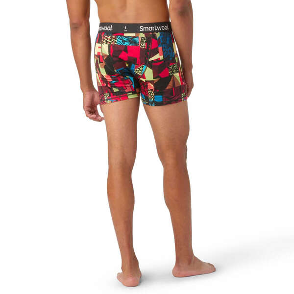 Bokserki wełniane męskie SMARTWOOL MERINO PRINT BOXER BRIEF