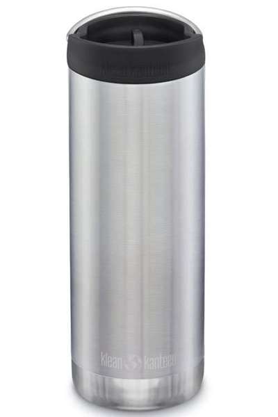 Butelka termiczna KLEAN KANTEEN INSULATED TKWIDE Café Cap Brushed Stainless | 355 ml - 592 ml