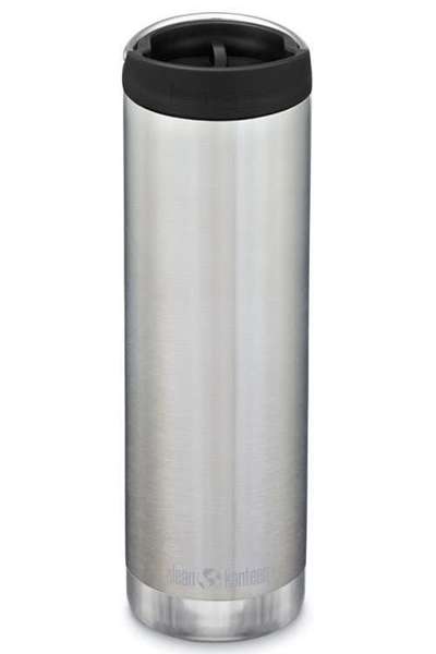 Butelka termiczna KLEAN KANTEEN INSULATED TKWIDE Café Cap Brushed Stainless | 355 ml - 592 ml